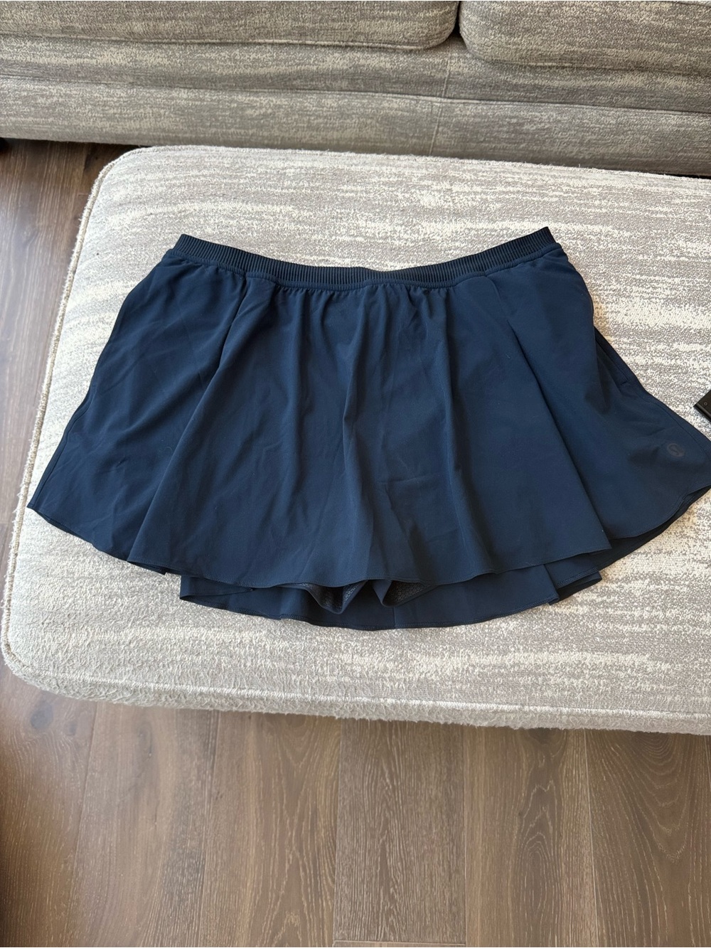 lululemon athletica Black Pleated Active Skirt